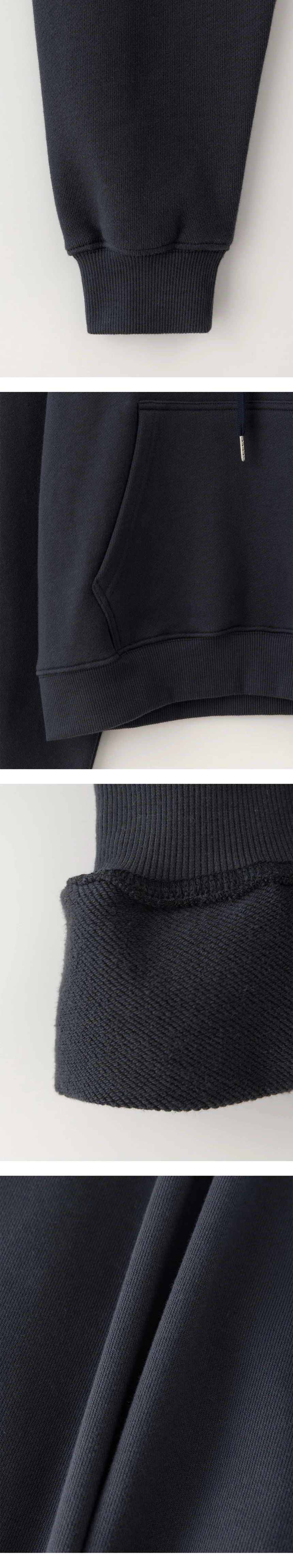 [D]Satin Heart Logo Hoodie - Navy(2).jpg