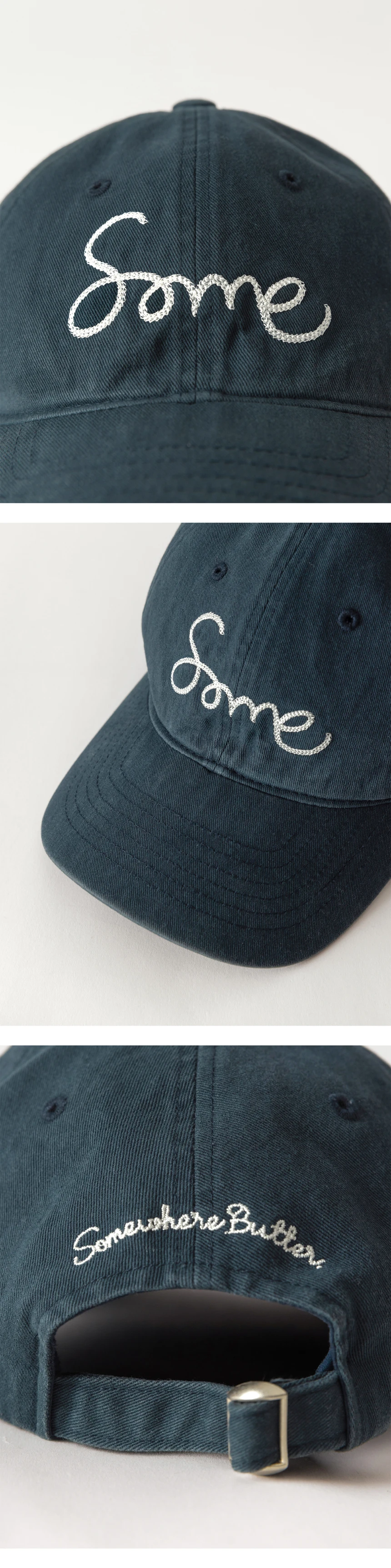 [D]Some Logo Ball Cap - Navy(2).jpg