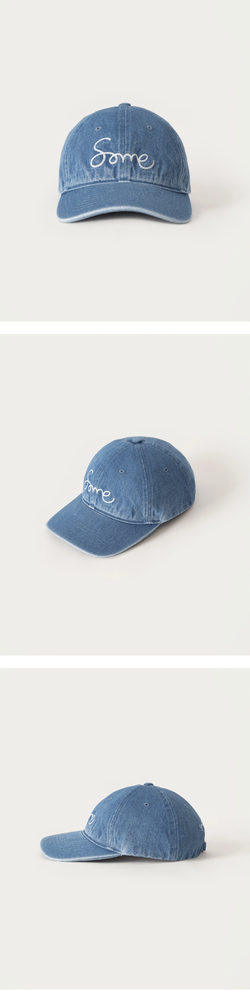 [D]Some Logo Ball Cap - Washing Denim(1).jpg