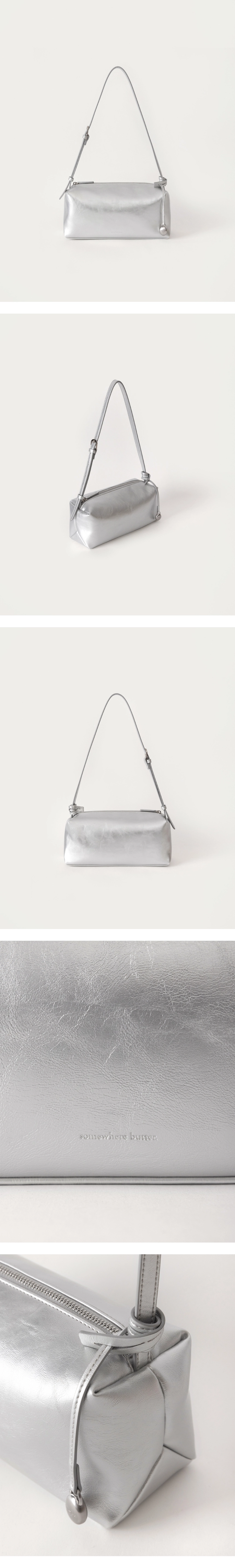[D]Square Shoulder Bag - Silver(1).jpg
