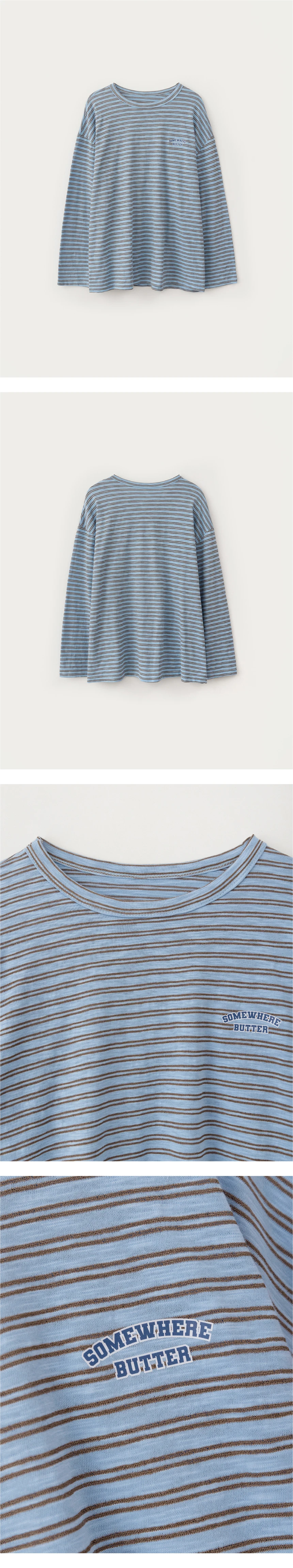 [D]Sunkiss Stripe Long Top - Light Blue(01).jpg