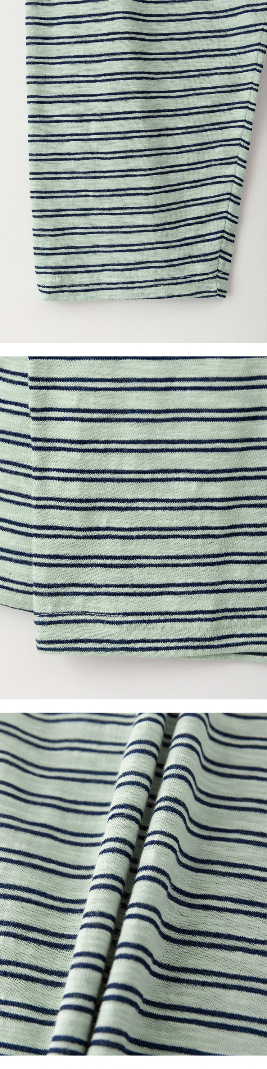 [D]Sunkiss Stripe Long Top - Mint(02).jpg