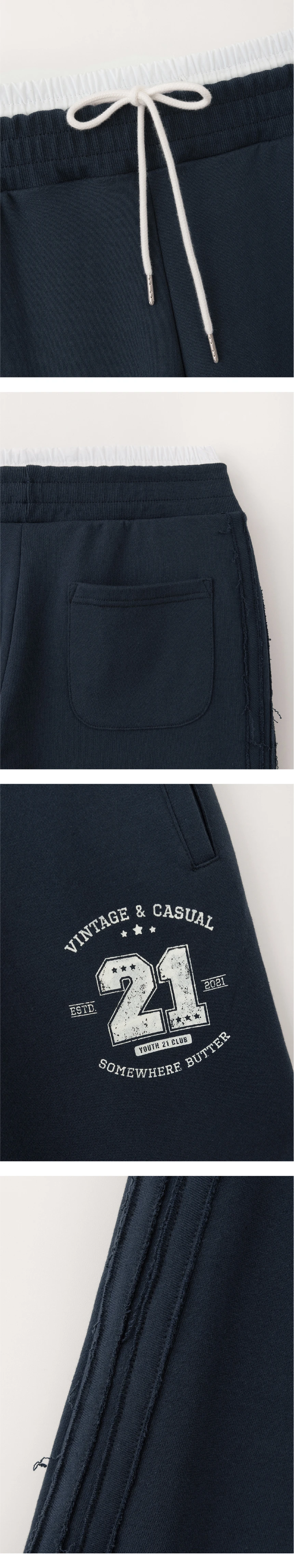 [D]Vintage Sagging Sweatpants - Navy(02).jpg