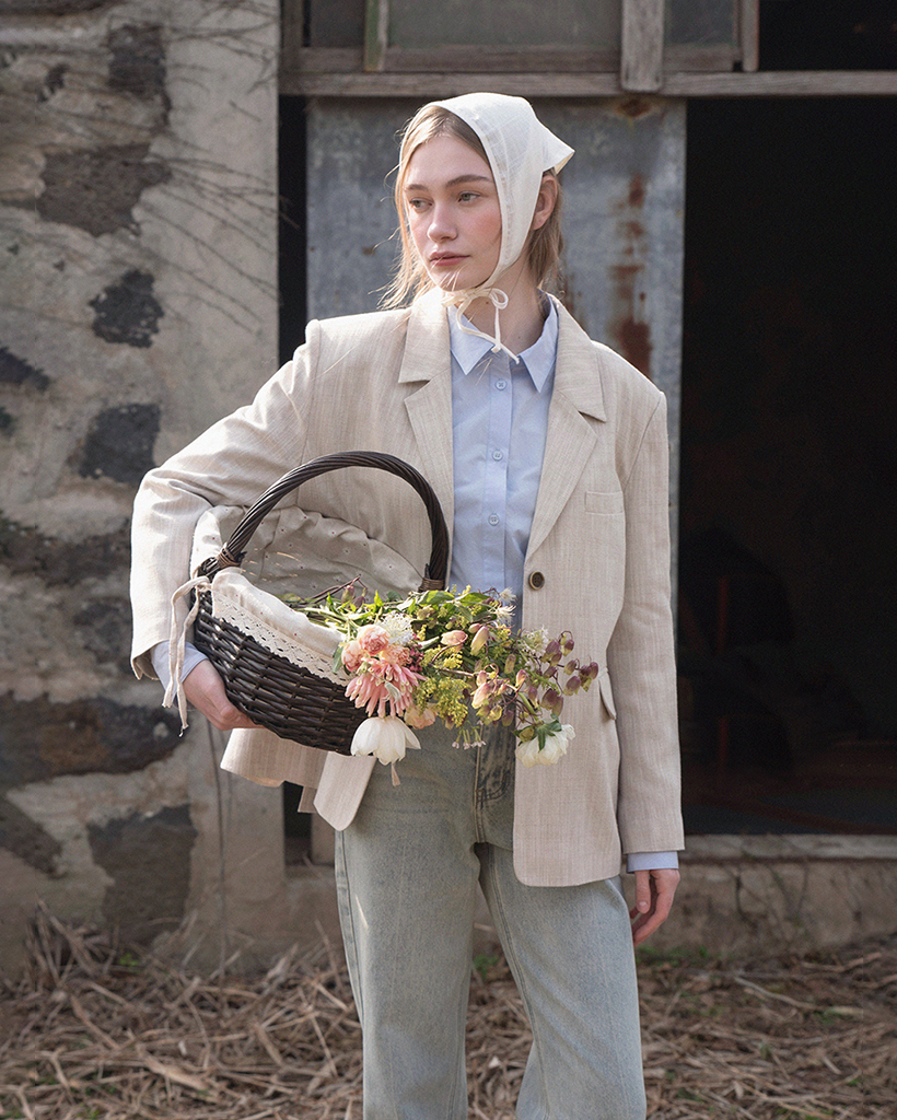 Lenina ♥ COCO cotton high neck middle jacket /追跡付 LENINA | ファッション通販サイト NUGU