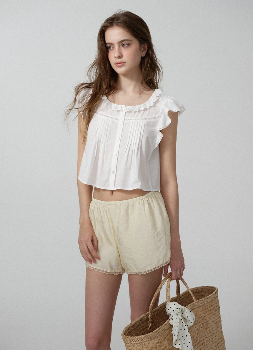 Dear Ruffle Pintuck Blouse_White_05.jpg