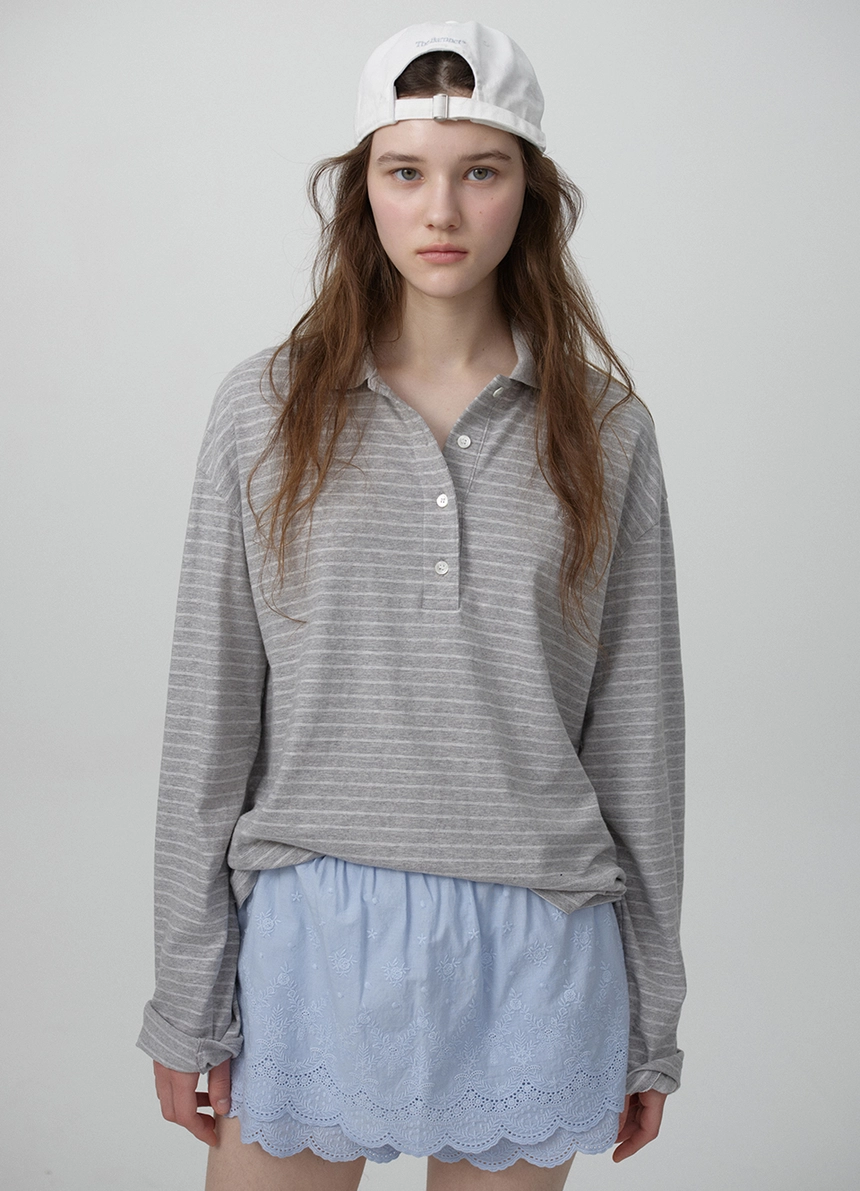 Delphine Stripe Pique Shirt_Grey_14.jpg