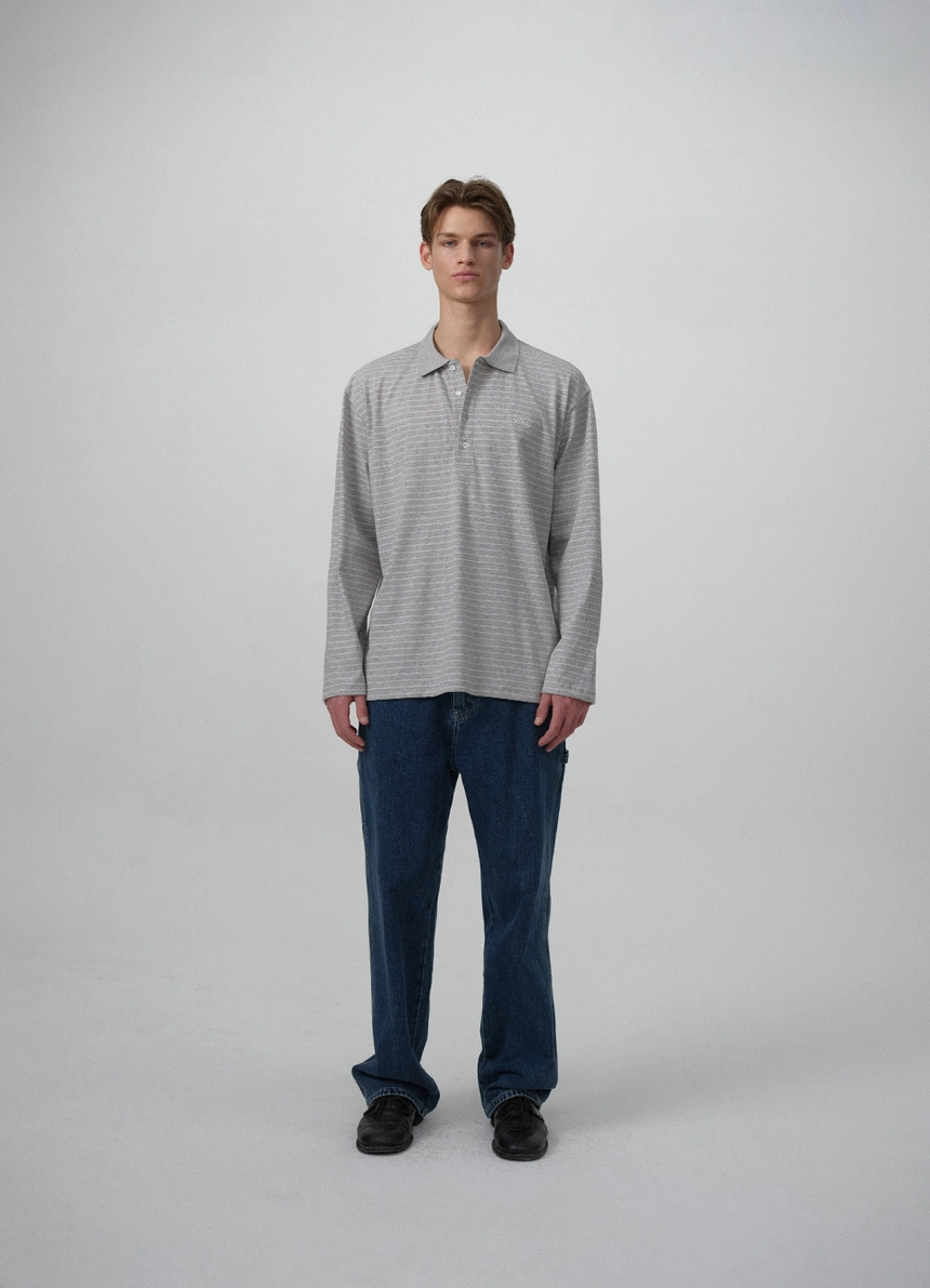 Delphine Stripe Pique Shirt_Grey_15.jpg