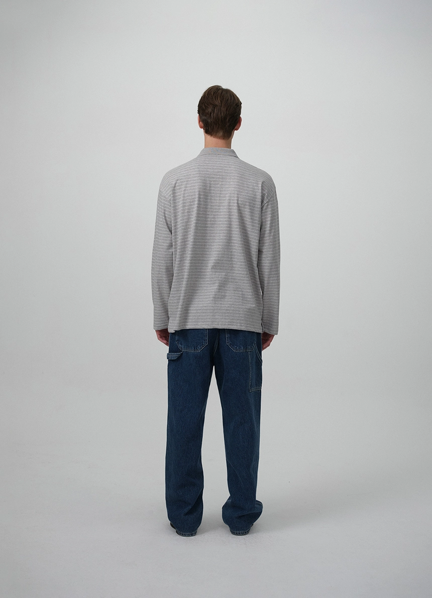 Delphine Stripe Pique Shirt_Grey_17.jpg