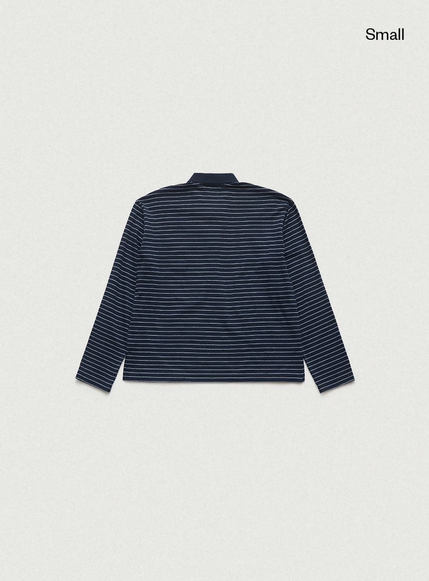Delphine Stripe Pique Shirt_Navy_02.jpg