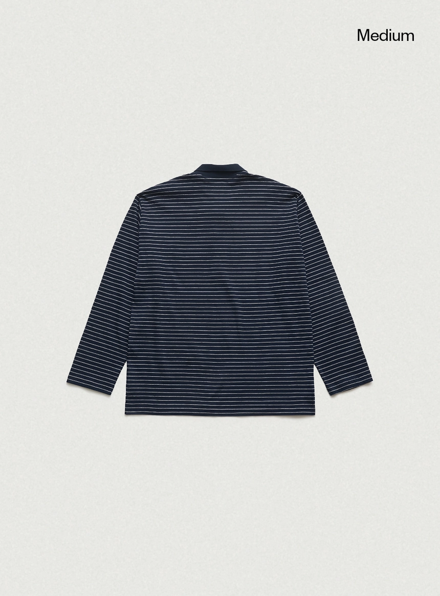 Delphine Stripe Pique Shirt_Navy_06.jpg