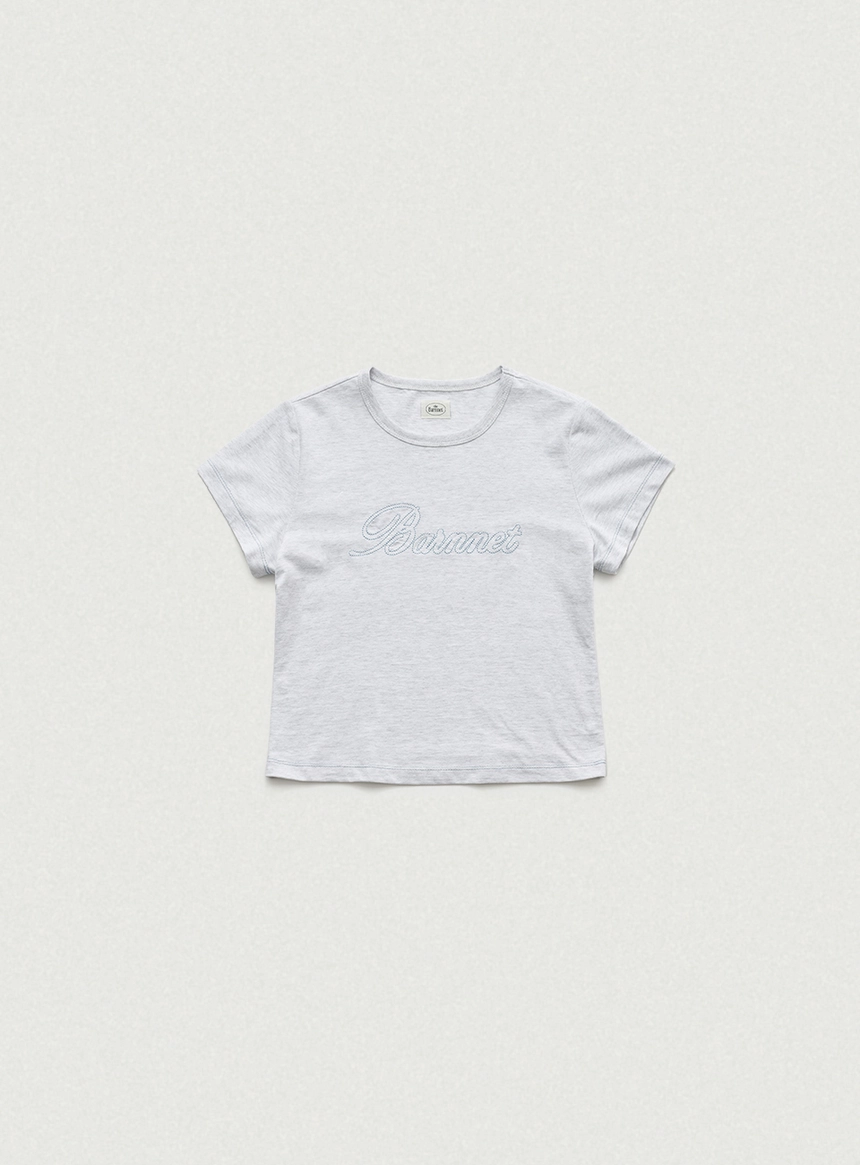 Diana Chain Stitch Logo T-Shirt_Grey_01.jpg
