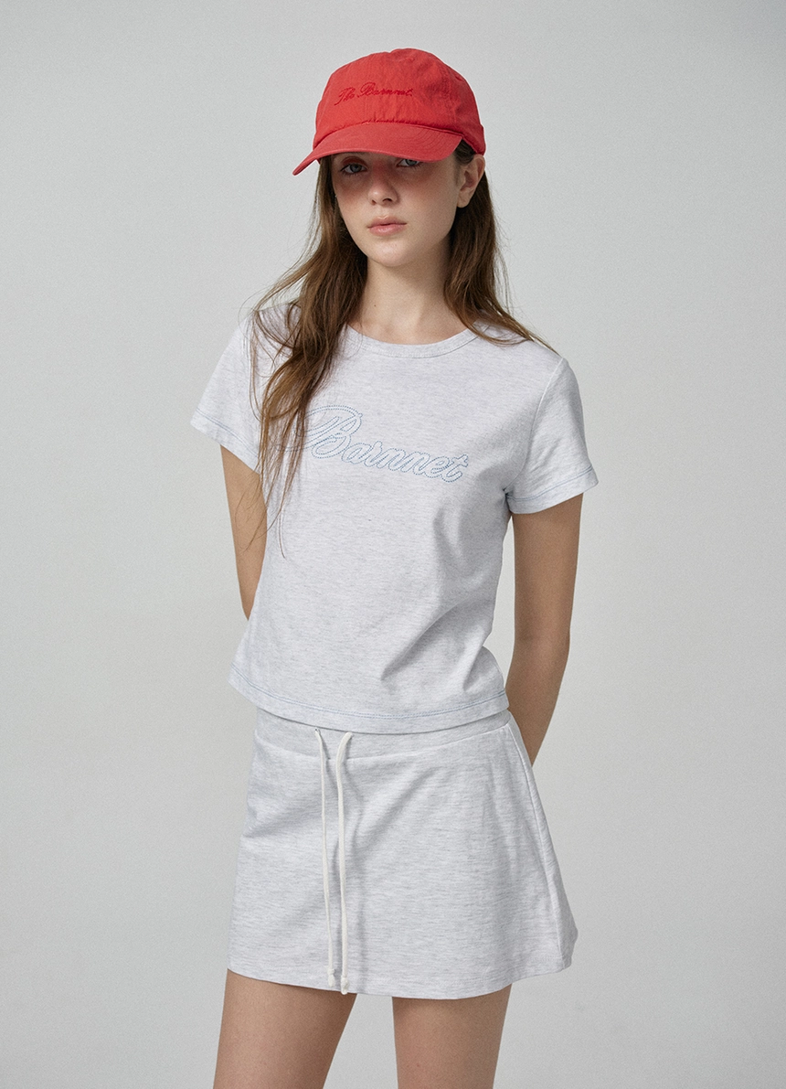 Diana Chain Stitch Logo T-Shirt_Grey_10.jpg