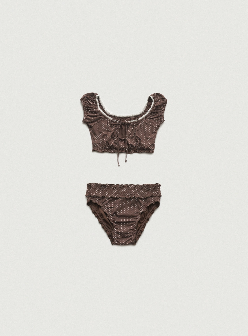 Dot Ruffle Bikini_Brown_00.jpg