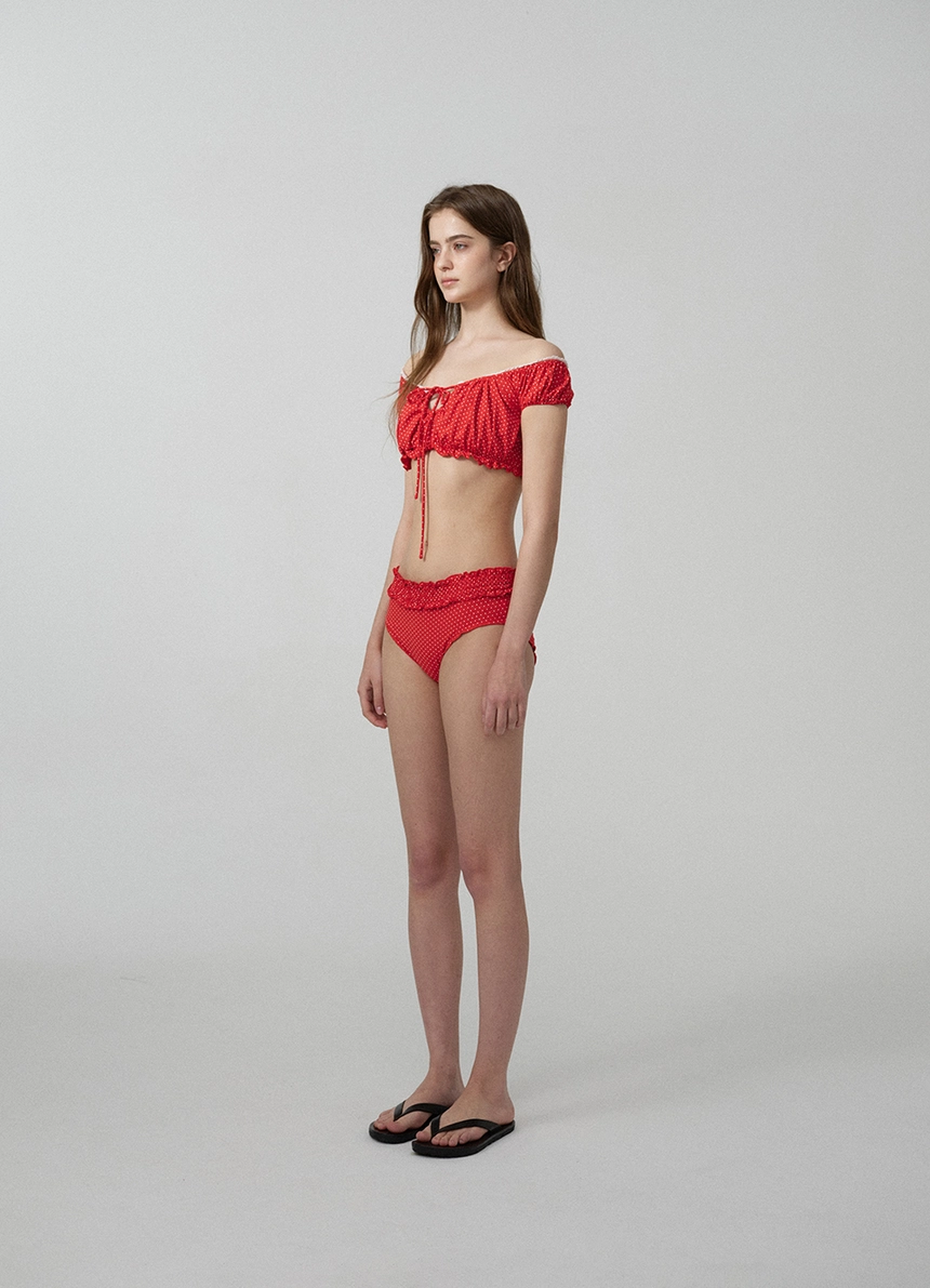 Dot Ruffle Bikini_Red_02.jpg