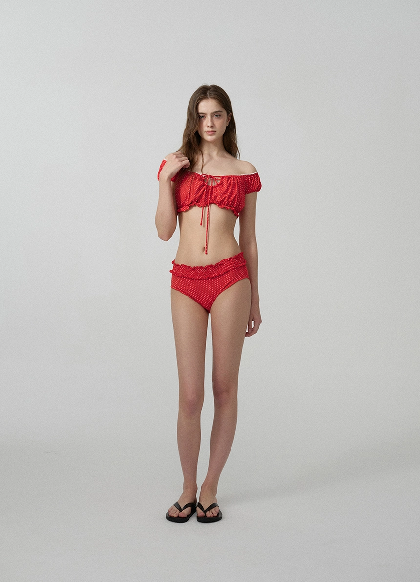 Dot Ruffle Bikini_Red_04.jpg