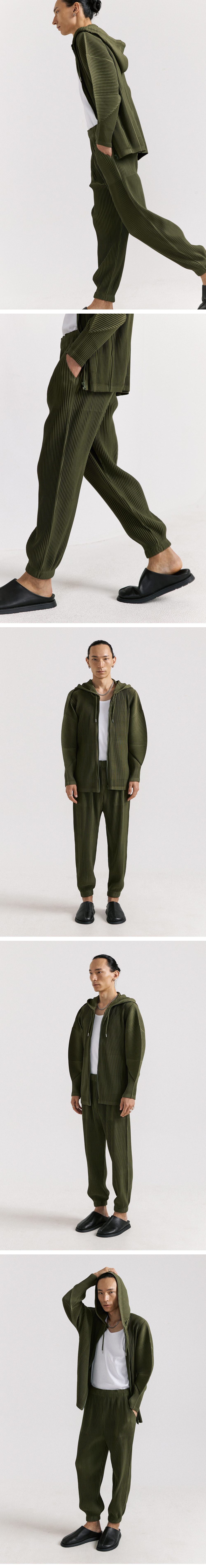 PGGパンツ PT10X Pleated Jogger Pants [Khaki] | ファッション通販サイト NUGU