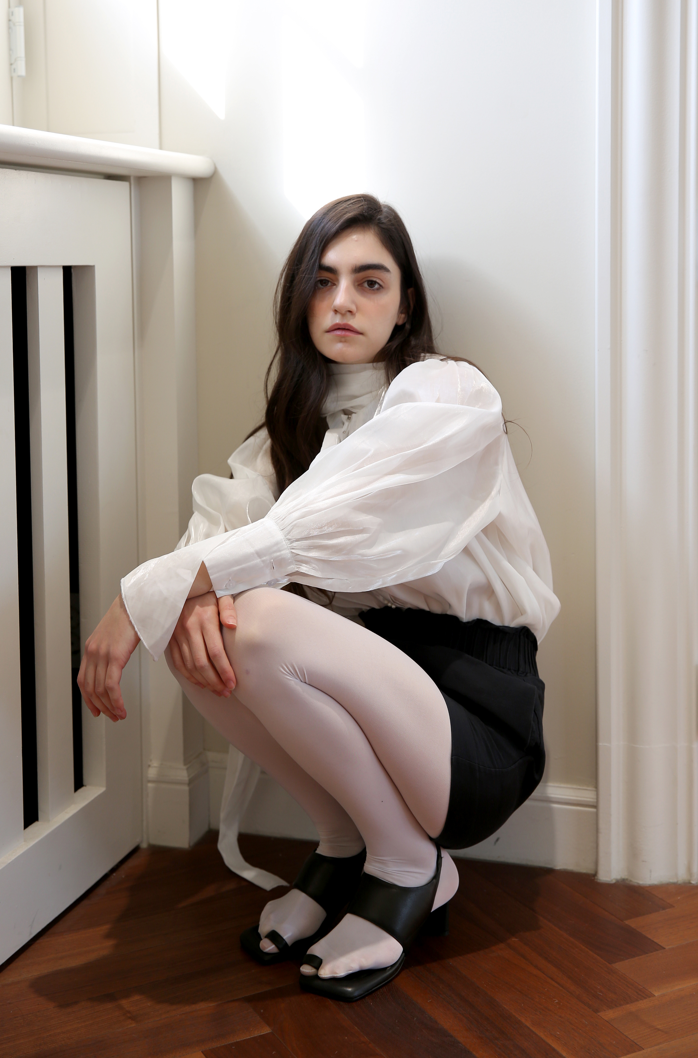 summer toe sandal heel / black | ファッション通販サイト NUGU