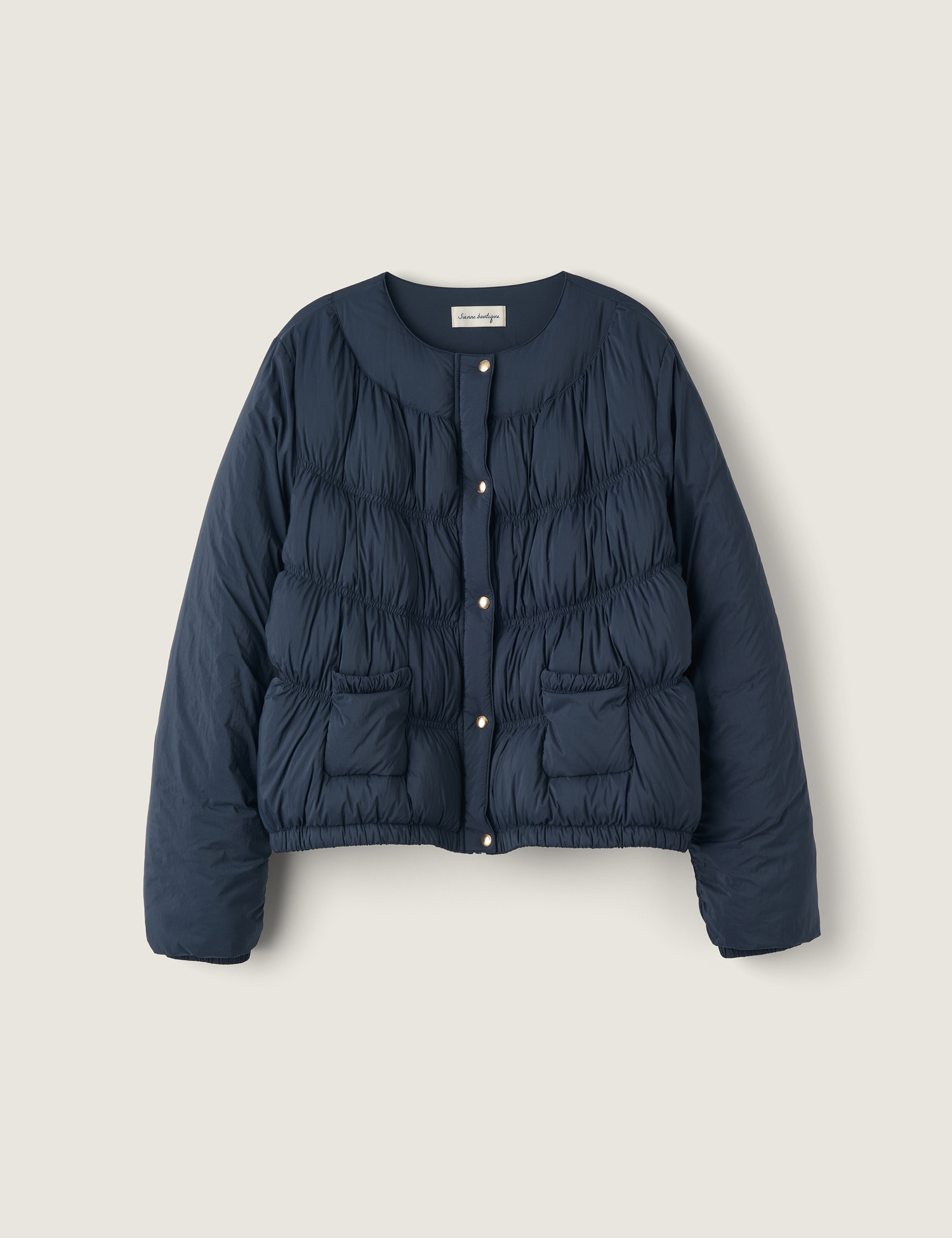 【購入特典】[yuchan x SIENNE] Edit Down Padding (Navy)