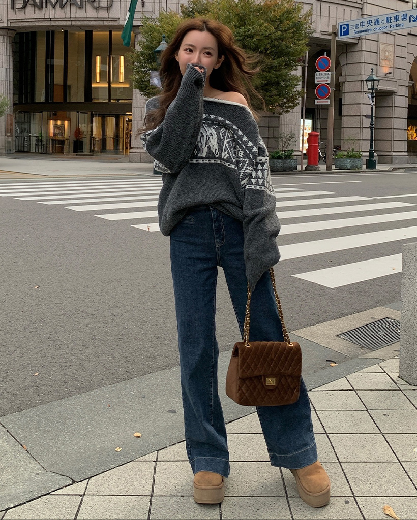 ポケットデニムブーツカットパンツ | ファッション通販サイト NUGU