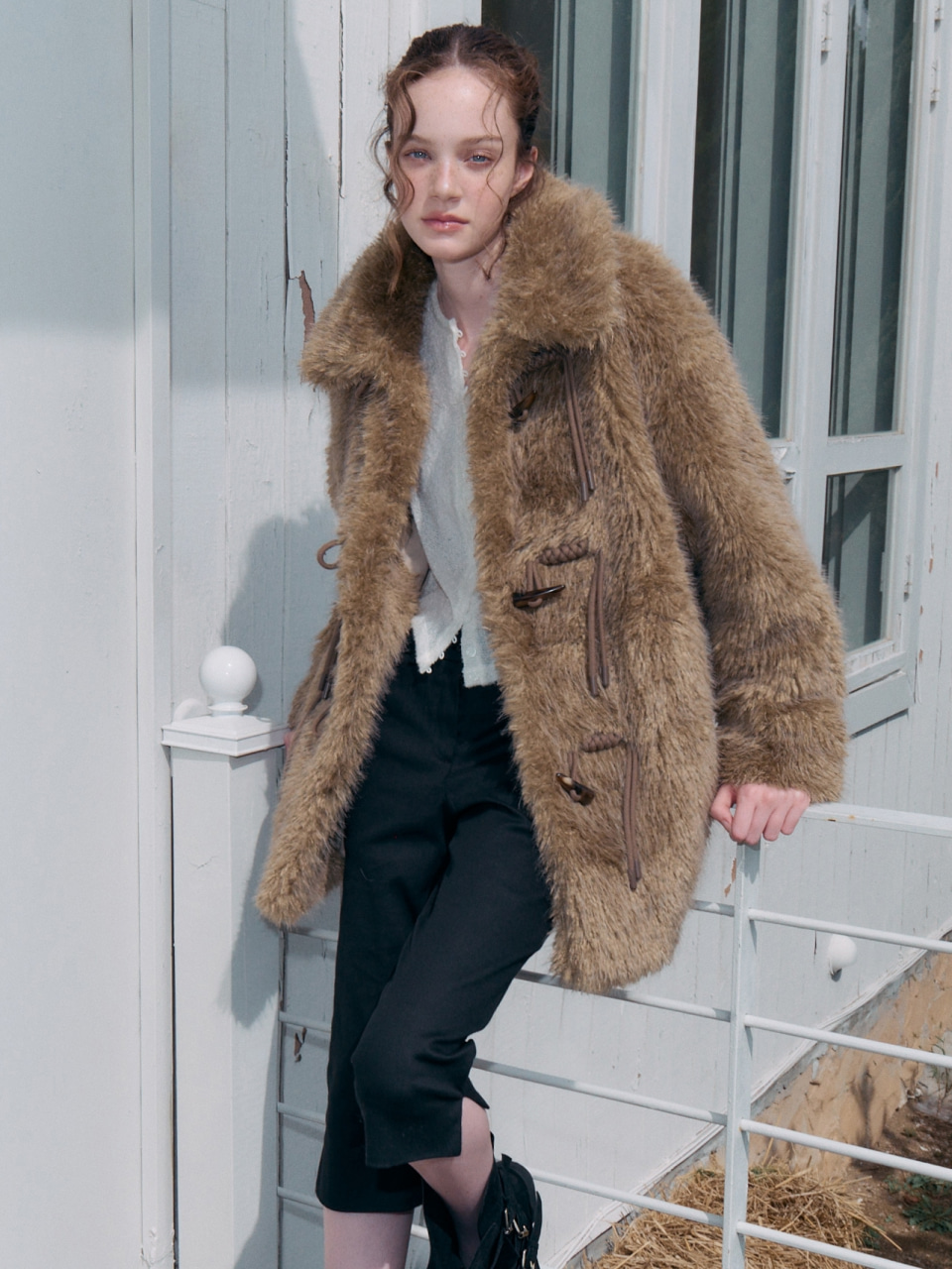 Bambi Fur Jacket, Brown | ファッション通販サイト NUGU