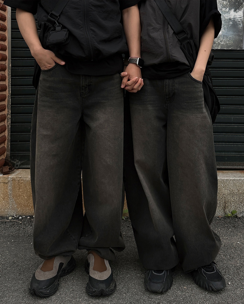 RNA N ⿻ ピエロパンツ デニム バルーンパンツ ルーズ ゆったり ルーズ RNA N ⿻ ピエロパンツ デニム バルーンパンツ ルーズ ゆったり