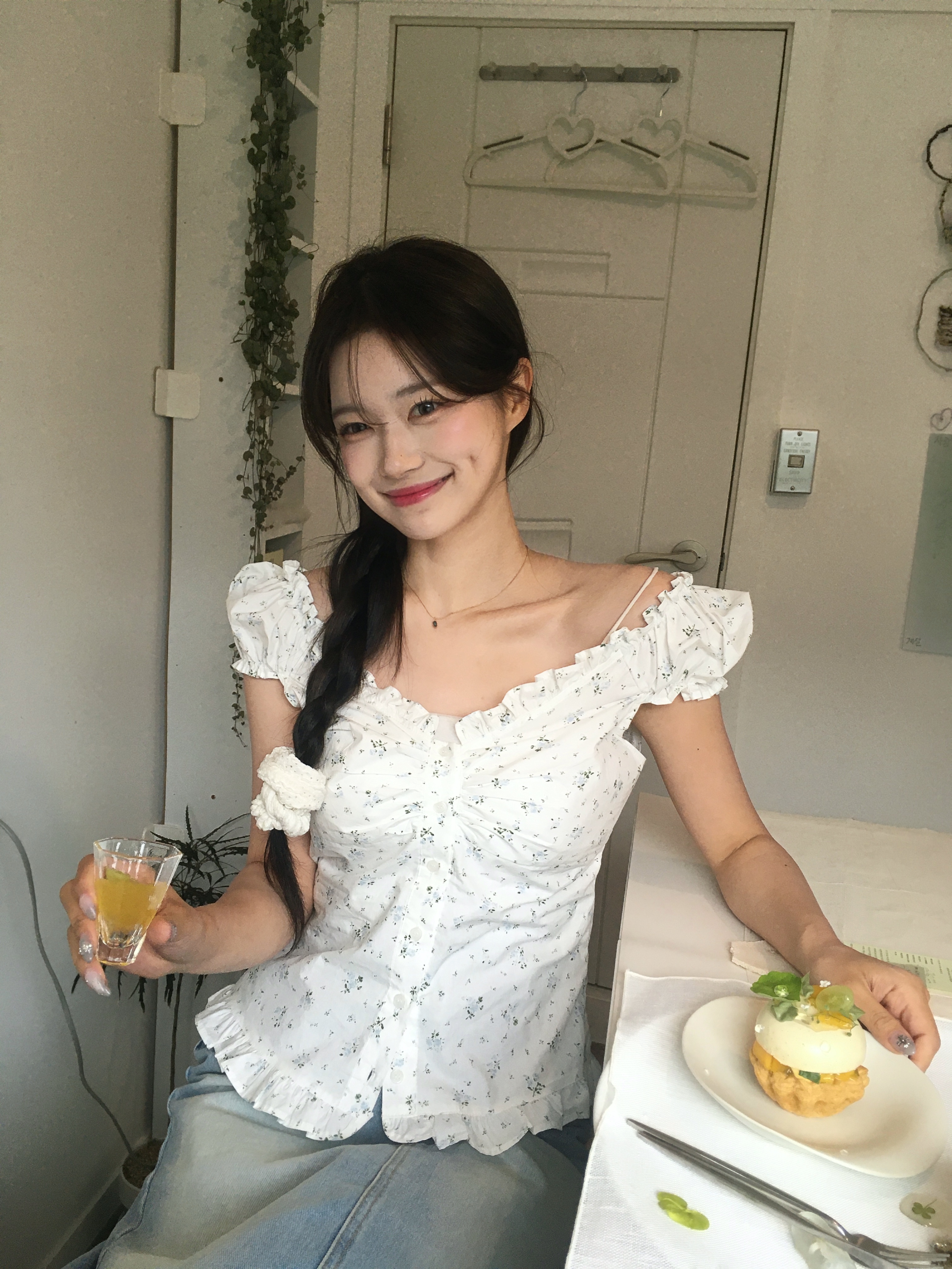 OHGA ノースリーブ　ブラウス callautia セーラーカラーノースリーブブラウス[品番