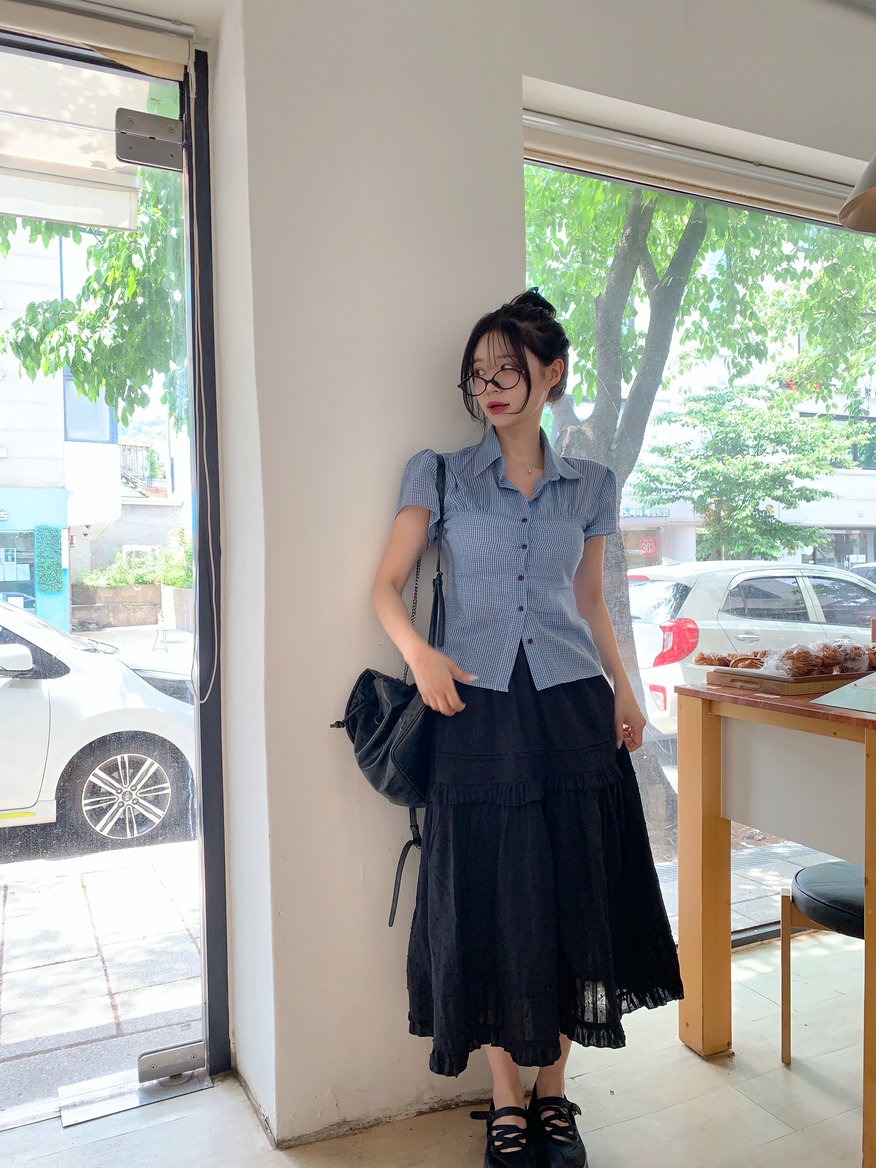 ドットフリルロングスカート | ファッション通販サイト NUGU