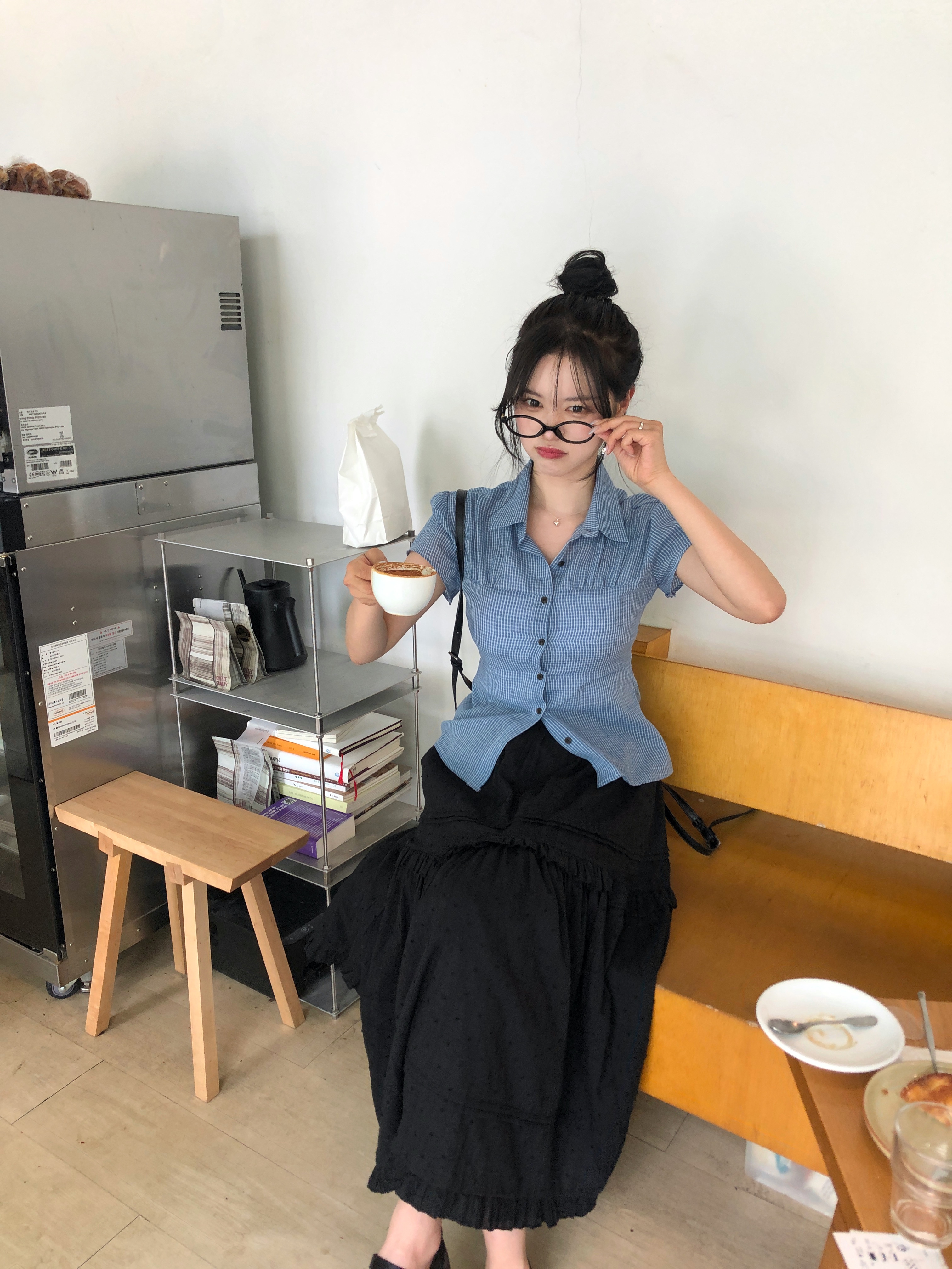 ドットフリルロングスカート | ファッション通販サイト NUGU