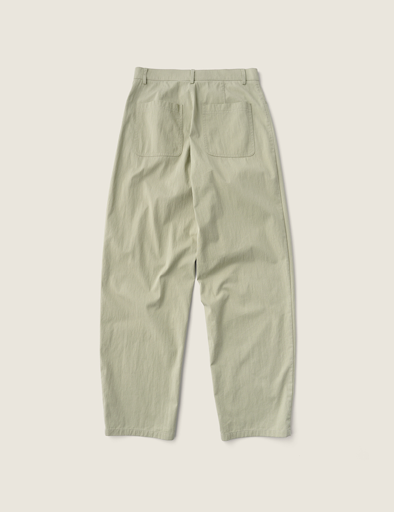 Figaro Cotton Pants (Khaki) | ファッション通販サイト NUGU