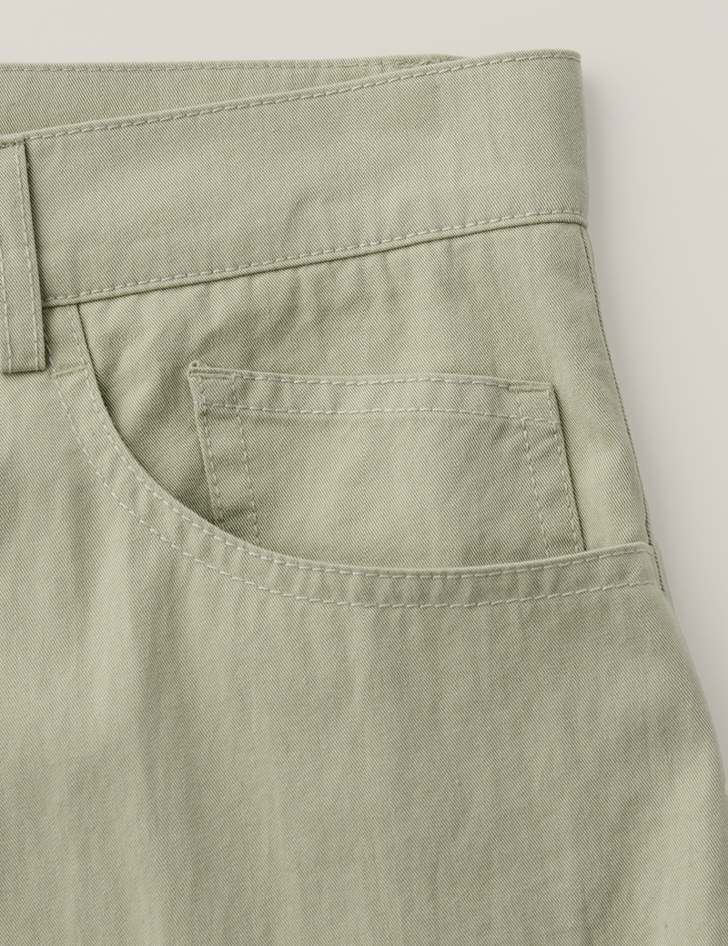 Figaro Cotton Pants (Khaki) | ファッション通販サイト NUGU