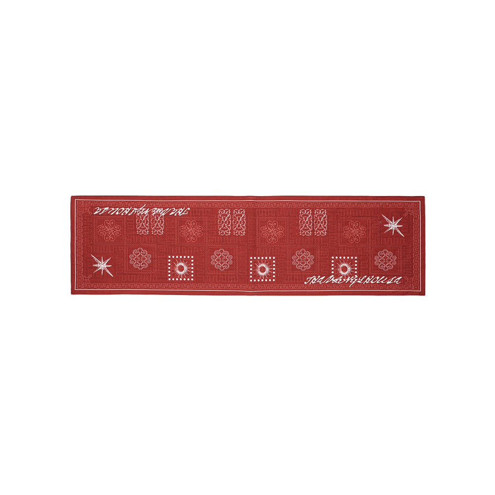 BANDANA HAIR SCARF RED