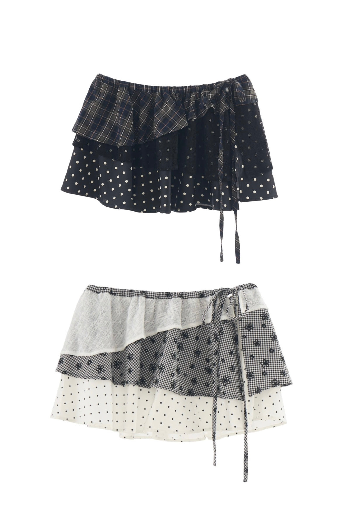 many ways multi wrap skirt