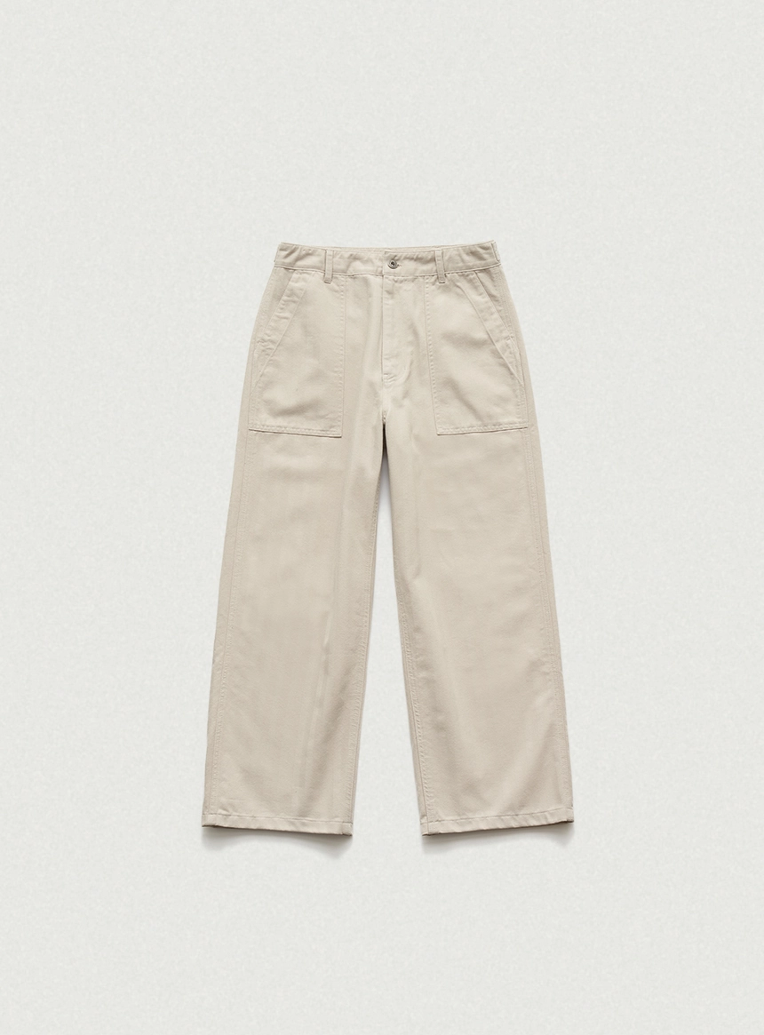 Herringbone Fatigue Pants_Beige_00.jpg