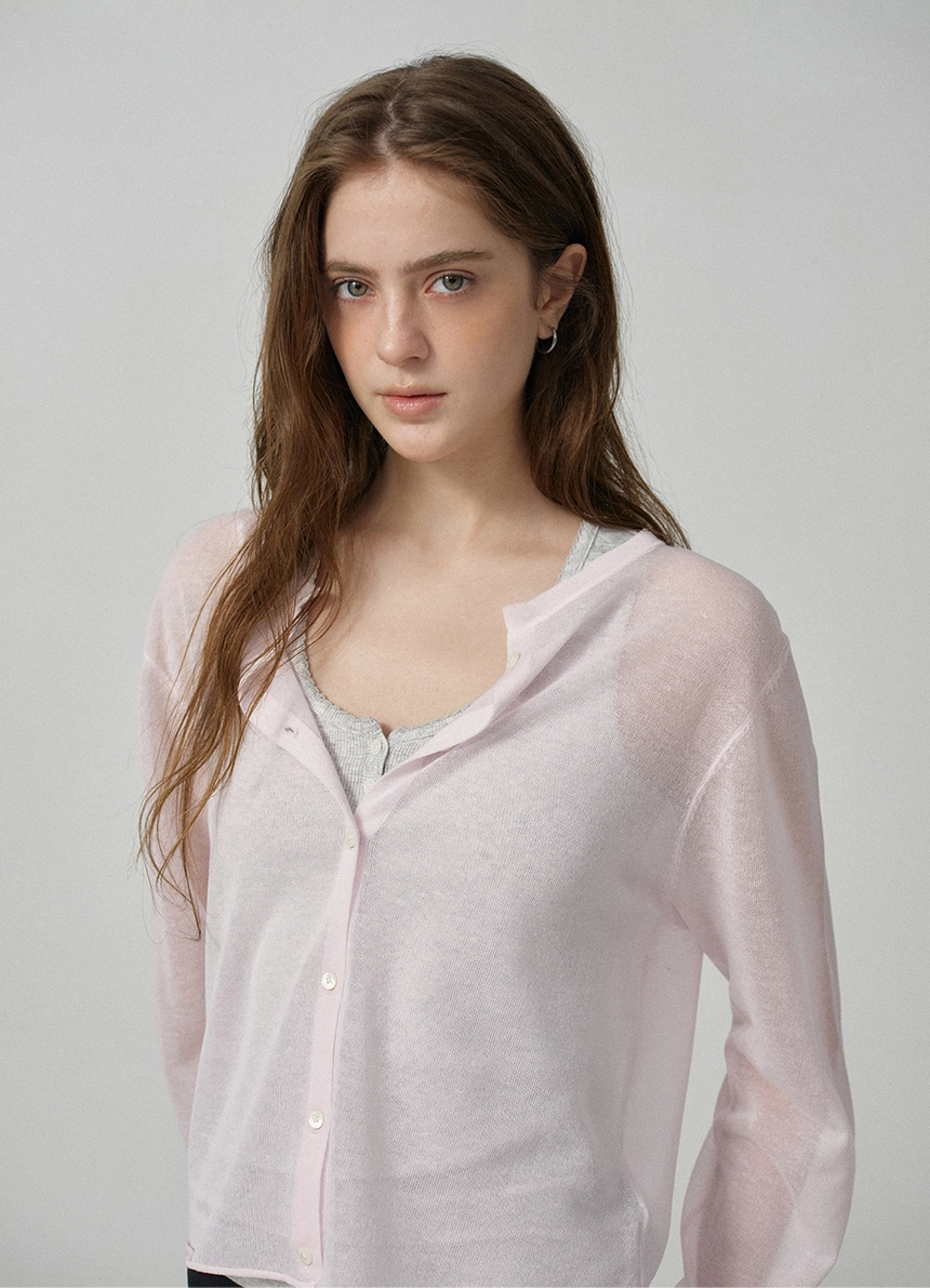 Hyled Linen Button Cardigan_Light Pink_11.jpg