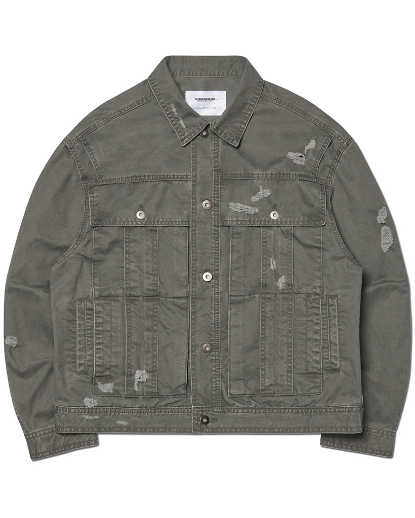SUNFADED JACKET - WASHED BLACK | ファッション通販サイト NUGU