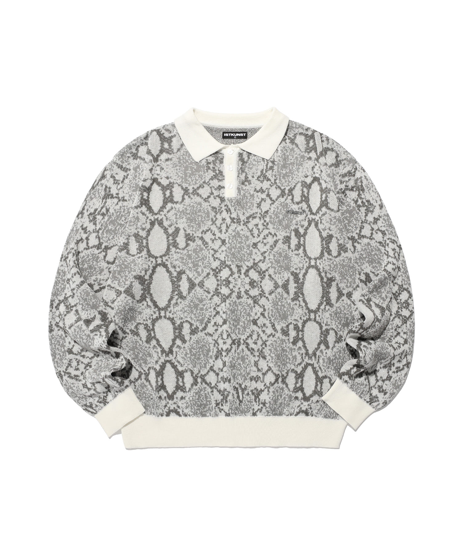 PYTHON POLO KNIT_WHITE(IK2EFMK640A) | ファッション通販サイト
