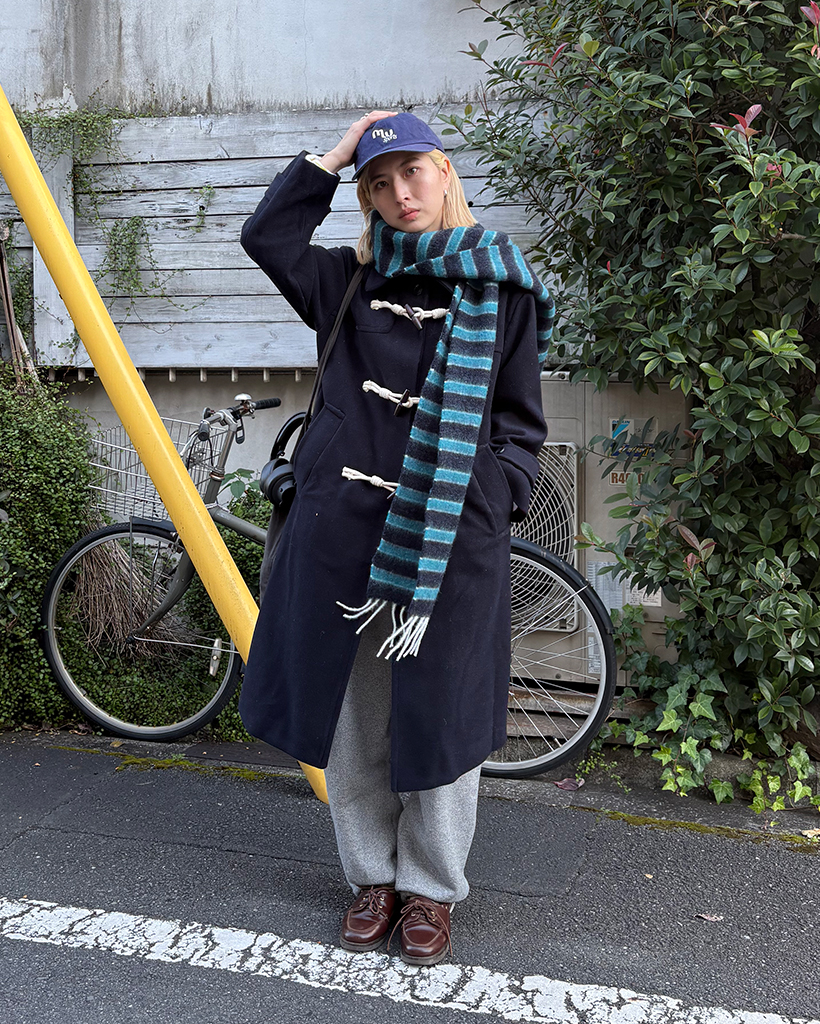 [BEST 50]シンプルカラーダッフルロングコート