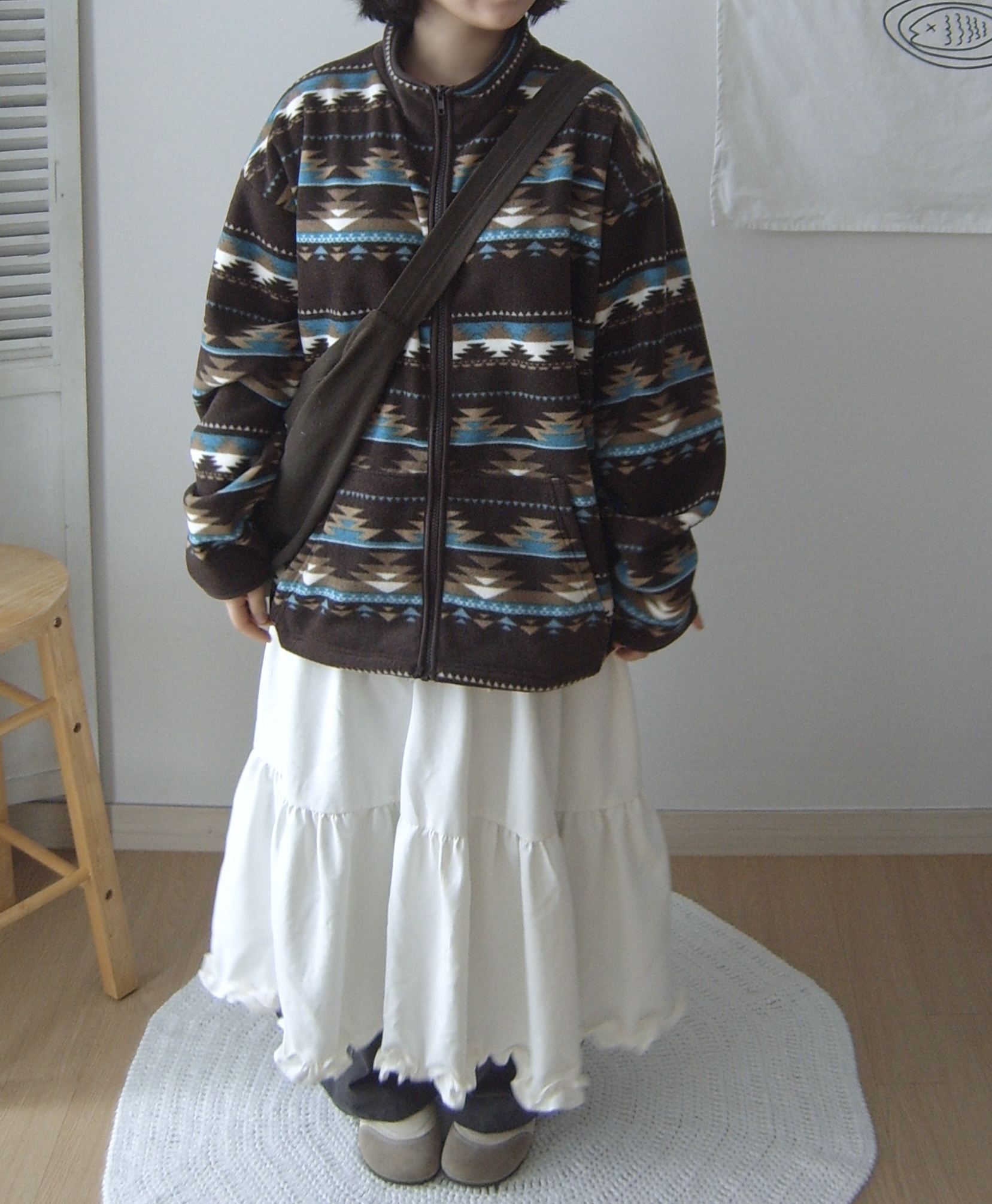 ノルディック フリース ジャケット