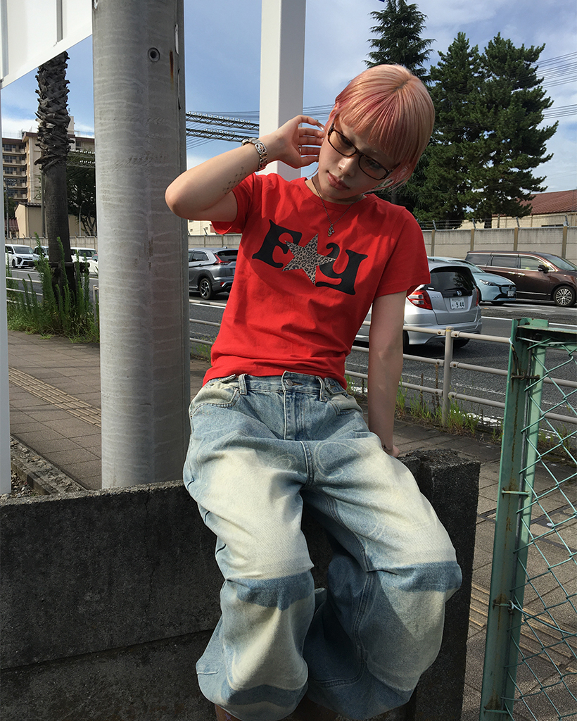 お*水様 【激レア】XG didu & yueqi qi ピンク Tシャツ XS XG x DIDU & YUEQIQI シャツ 激レア】XG didu & yueqi qi ピンク