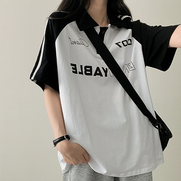 ホロライブ ドジャース コラボ Tシャツ BIJOU ビジュー　XLサイズ マルチストライプ・ニットポロ WHTE | NEVERTRUST