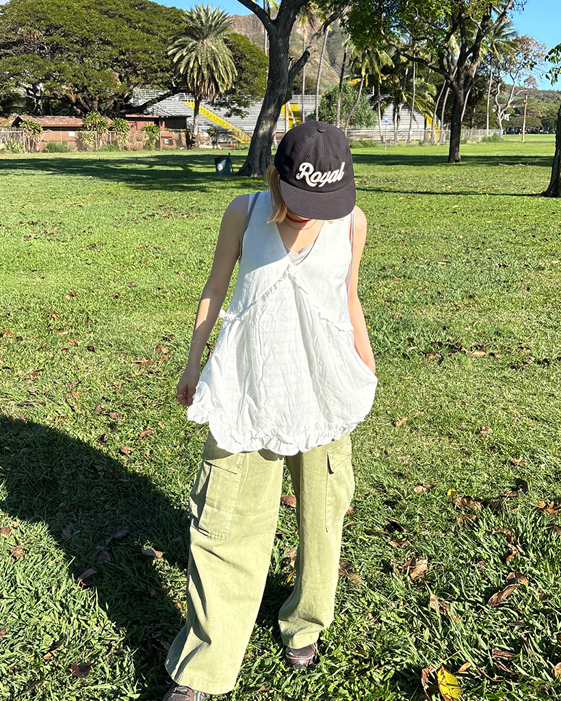 ユニセックス）ウエストゴムウォッシングカーゴパンツ | ファッション