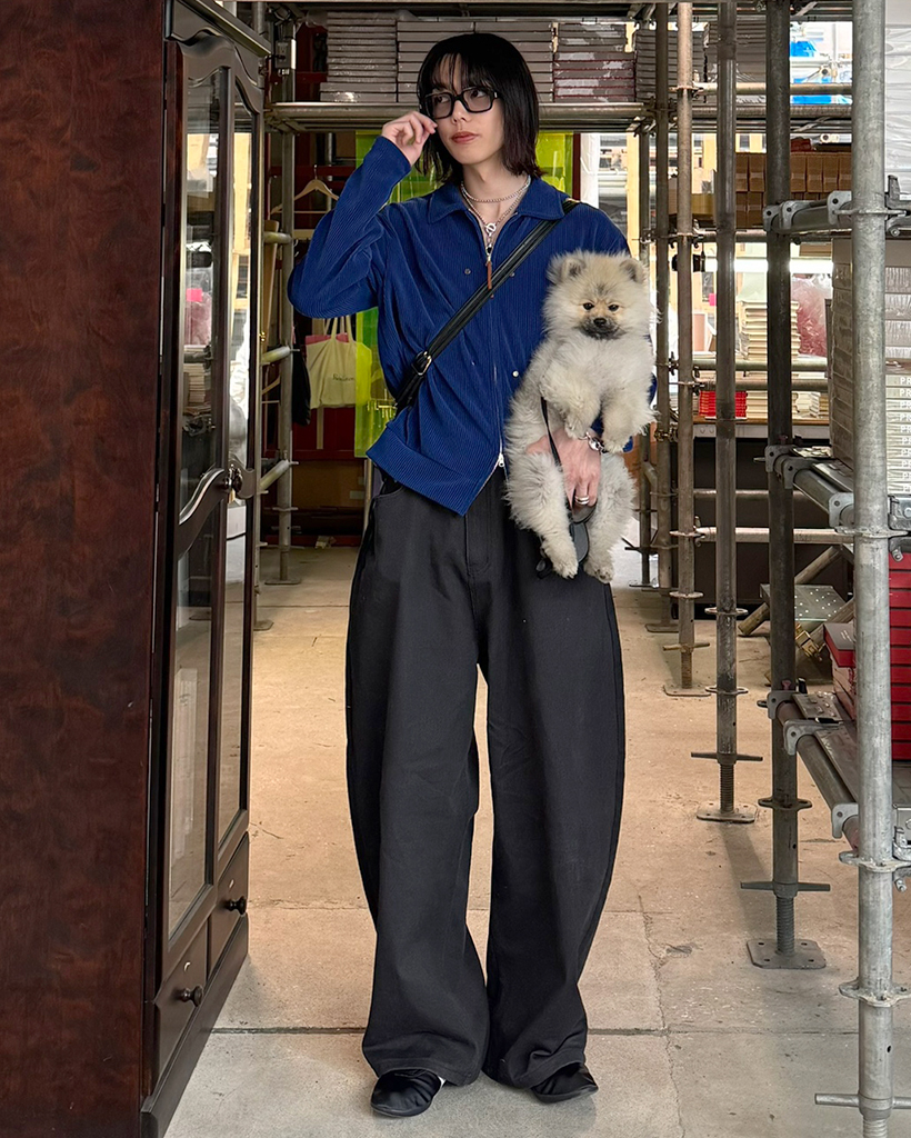 田中　野夫　セミコンプ ユニセックス)カラージップアップカーディガン | ファッション