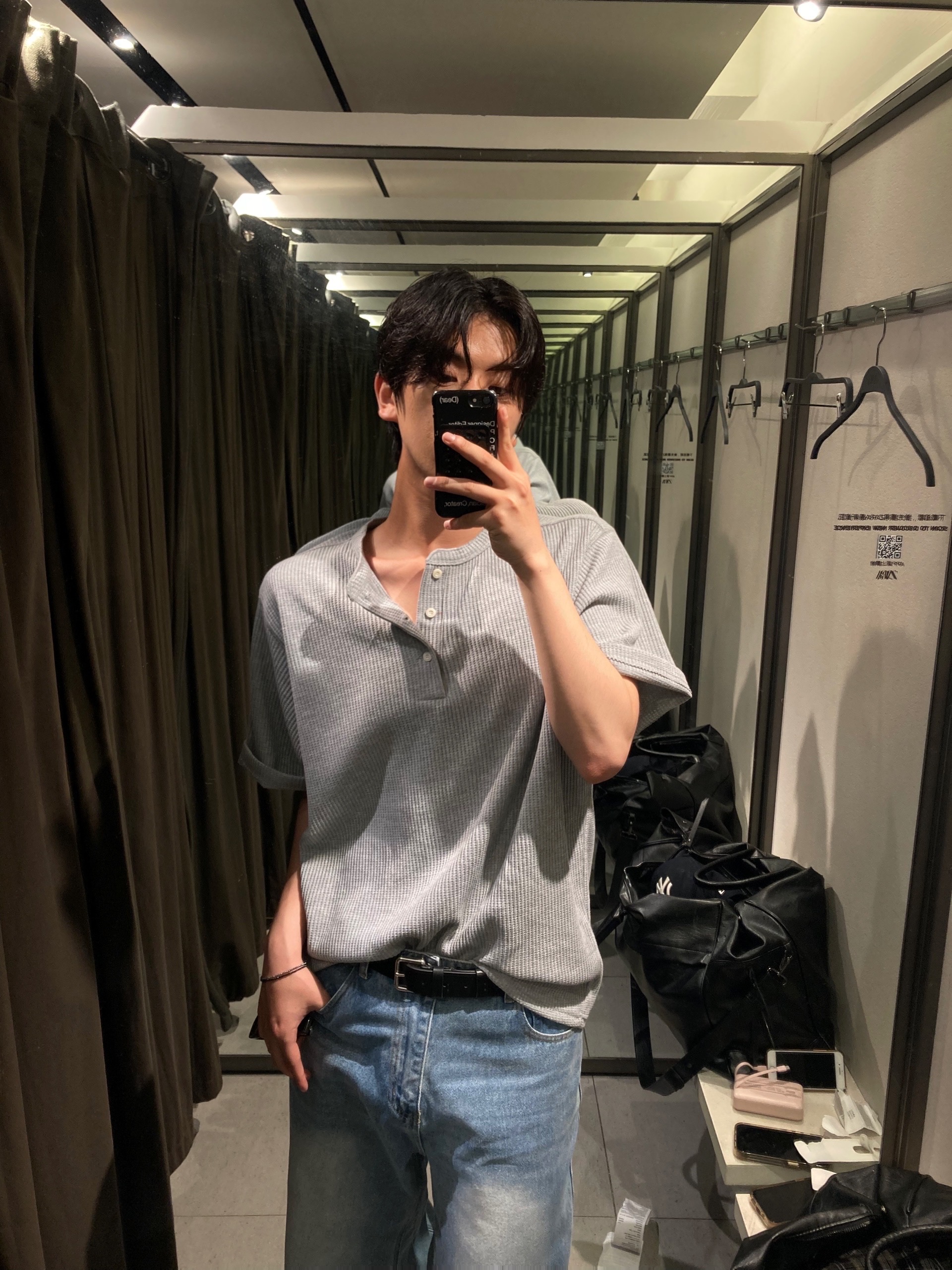 Lowa henly neck short sleeve (3color)