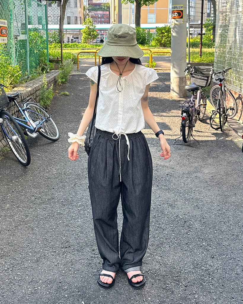 パフシャーリングドットブラウス | ファッション通販サイト NUGU