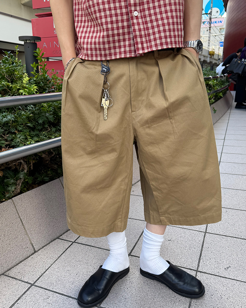 ツーインタックバミューダチノパンツ | ファッション通販サイト NUGU