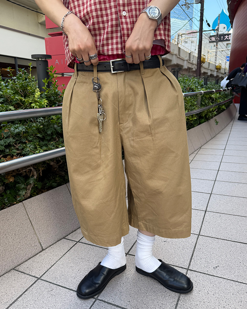 ツーインタックバミューダチノパンツ | ファッション通販サイト NUGU