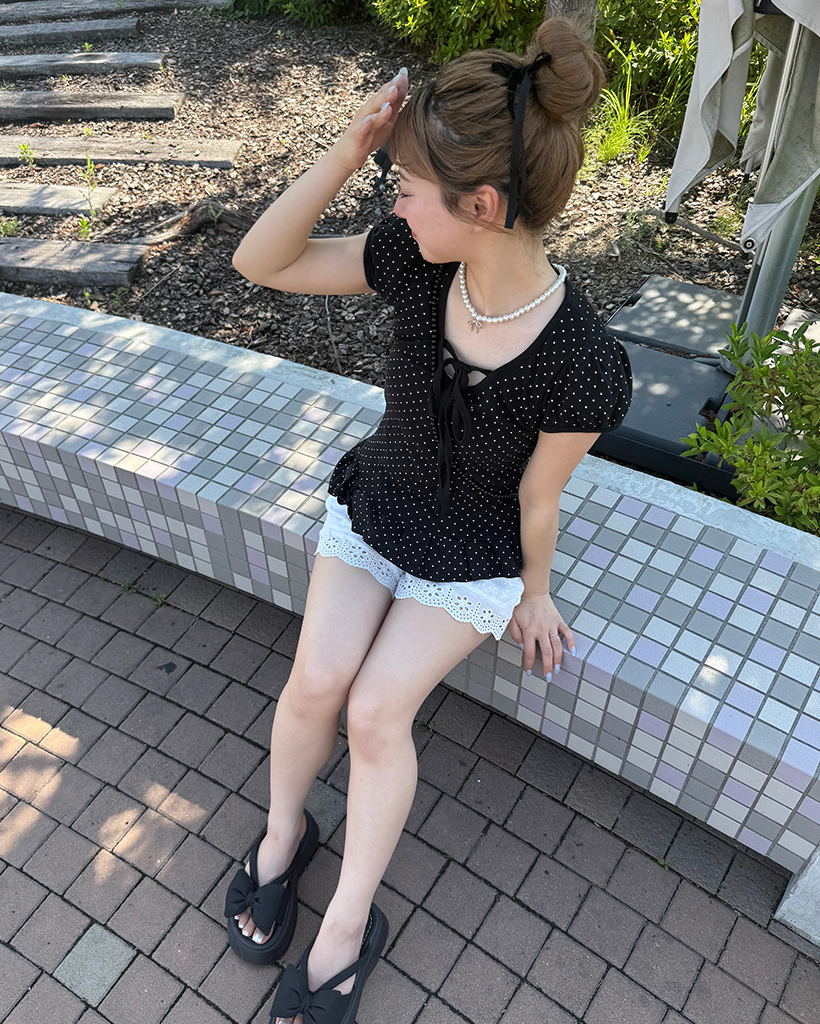 ショートパンツ レディース ボーダー ショーパン ハーフパンツ
