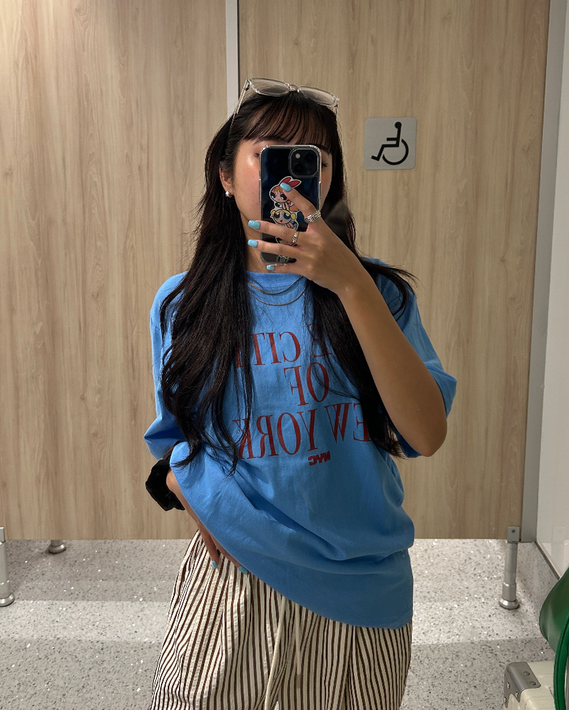 [BEST 50] NYCオーバーフィットハーフTシャツ