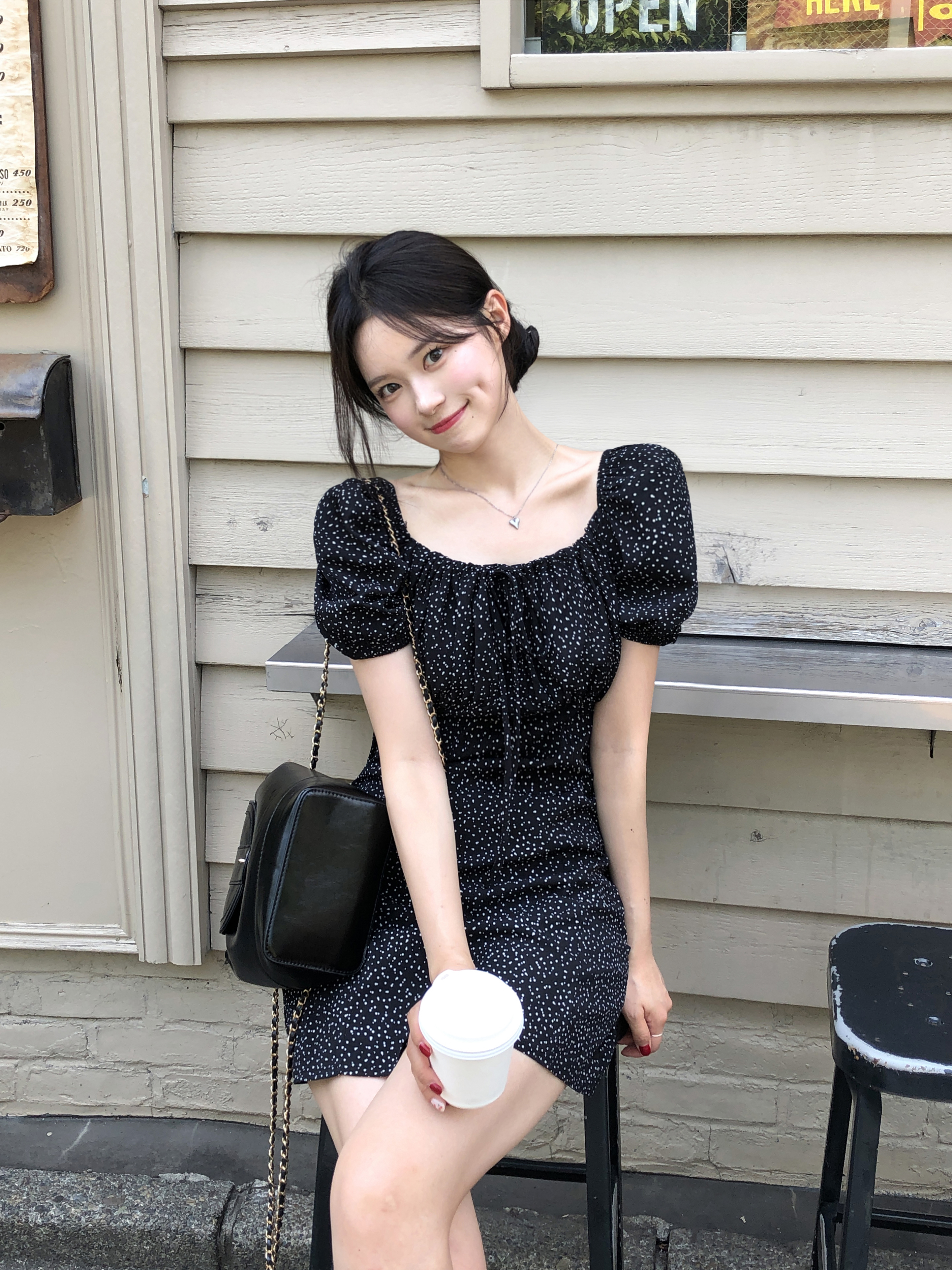 NUGU ヌグ　ドット　ワンピース original] ドットワンピース | ファッション通販サイト NUGU