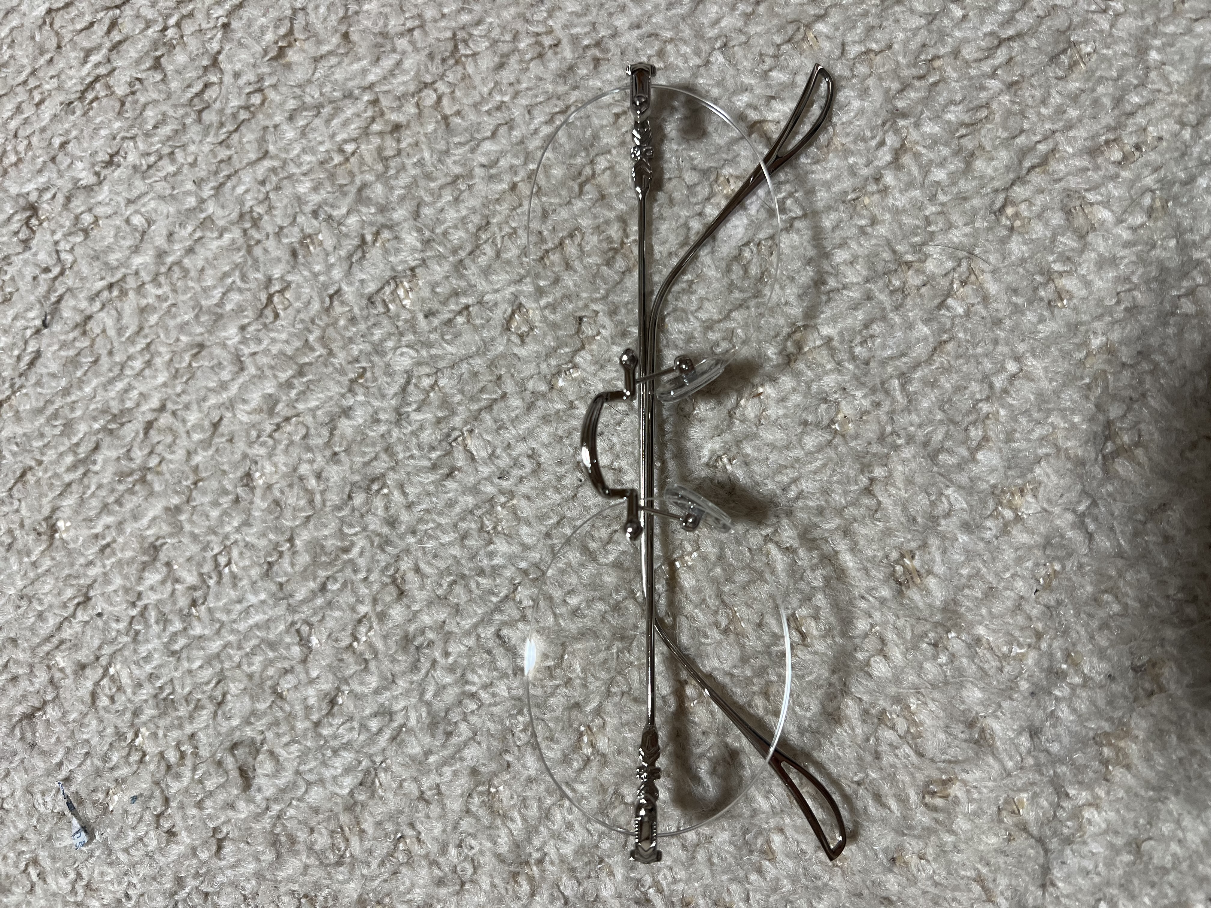 ラウンド メガネ チタニウムフレーム ⚜️✨✨メタル silver ✨✨✨ OG×OLIVERGOLDSMITH オージーバイオリバーゴールドスミス メガネ